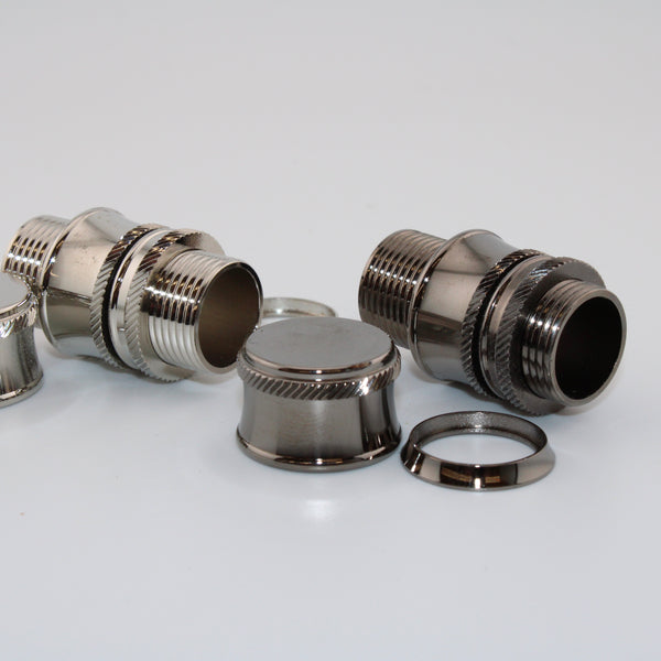 Proof Nickel Plated reel seats
