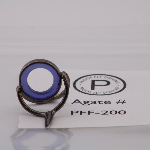 Agate stripping guide (10mm black nickel low profile frame) PFF-200
