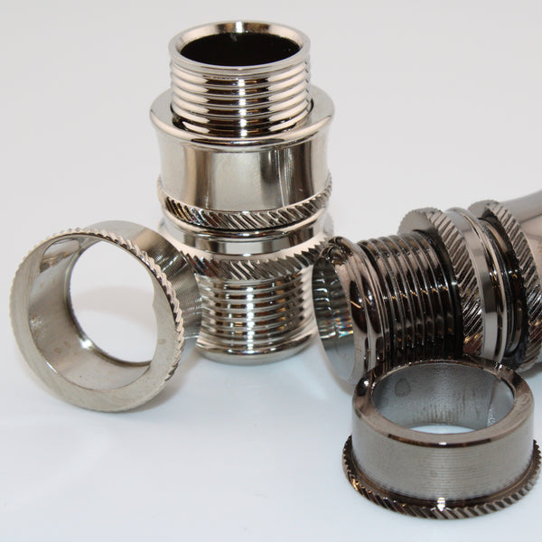 Atlas II 3-6 nickel-plated up-locking reel seat (hardware only)