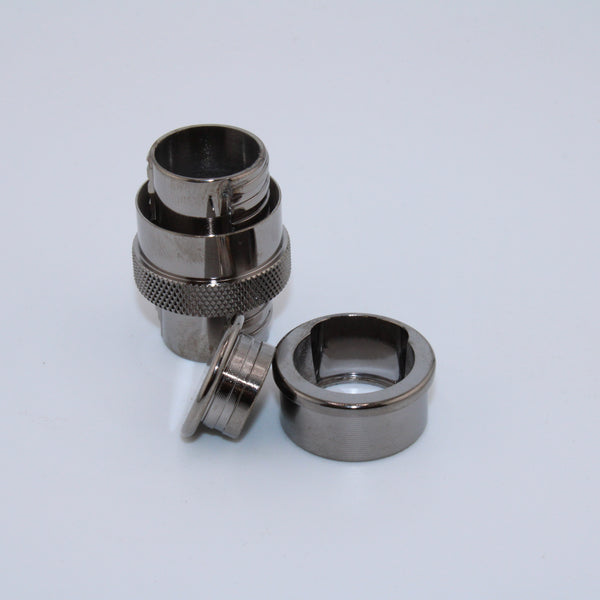 Payne II nickel plated up-locking reel seat (hardware only)