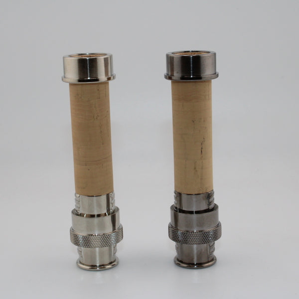 Payne II nickel plated up-locking reel seat (Assorted Inserts)