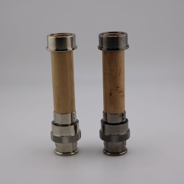 Payne II nickel plated up-locking reel seat (Assorted Inserts)