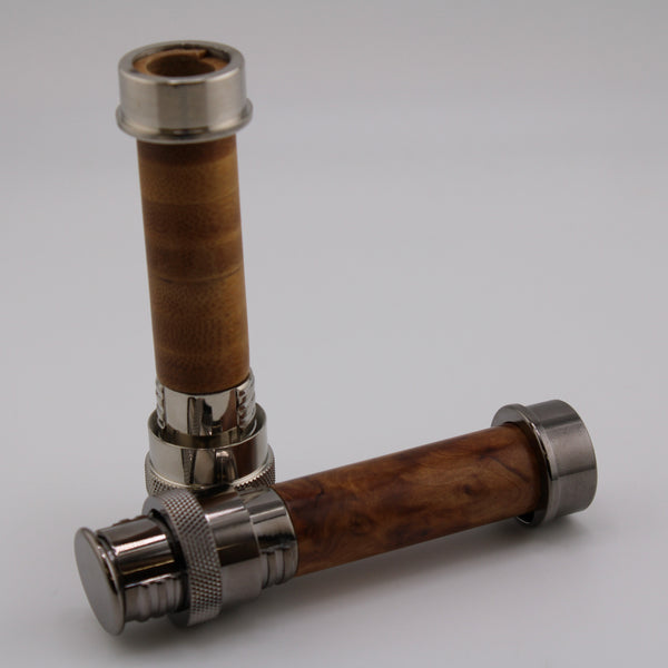 Payne II nickel plated up-locking reel seat (Assorted Inserts)