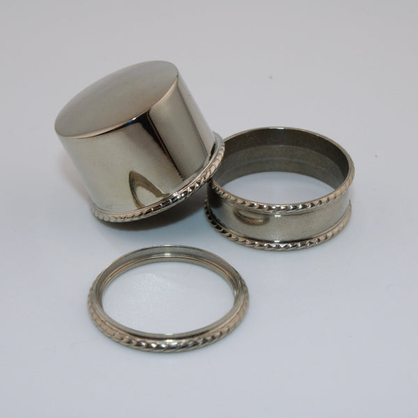 Nickel Silver Catskill Style reel seat (CRN). PFF-596