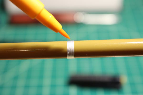 India ink brush tip marker set