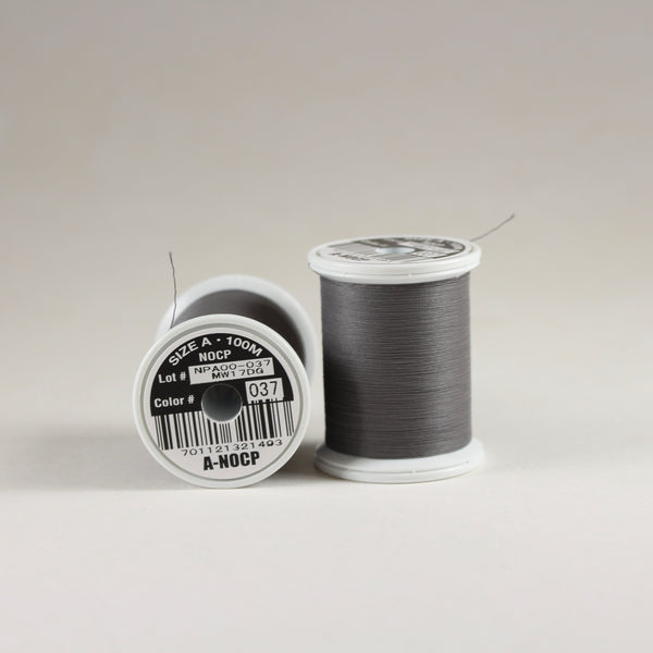 Fuji Ultra Poly NOCP rod wrapping thread in Rain Cloud #037 (Size A 100m spool)