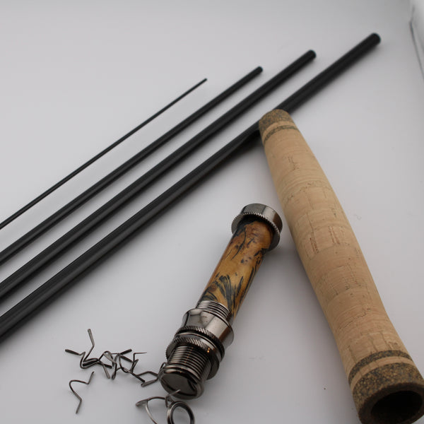 7' 9" 3wt. four piece (natural graphite) rod kit