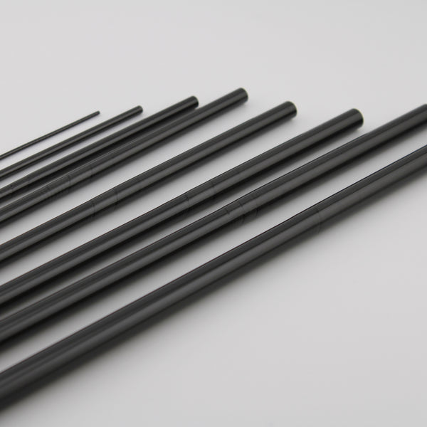 11' 3/4wt. eight piece nymph (natural carbon) rod kit