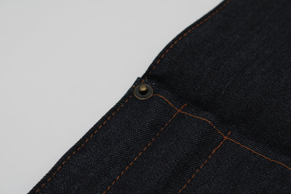 Denim fly rod sock for 2 piece rods