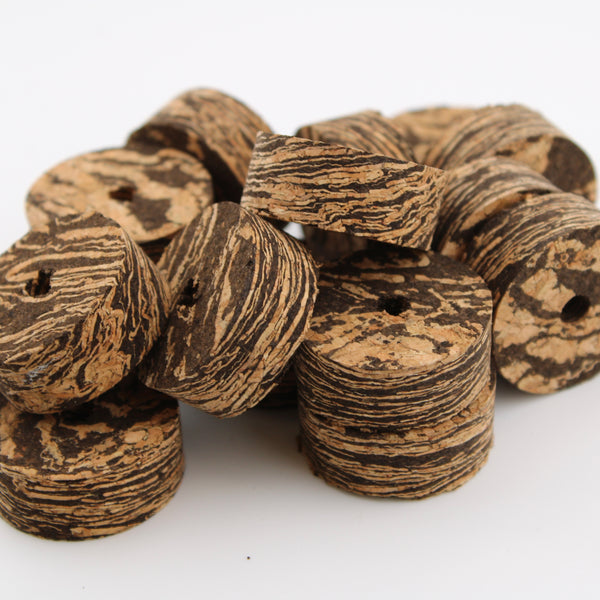 Nightfall burl rings  1/2" by  CORKRINGS UNIPESSOAL