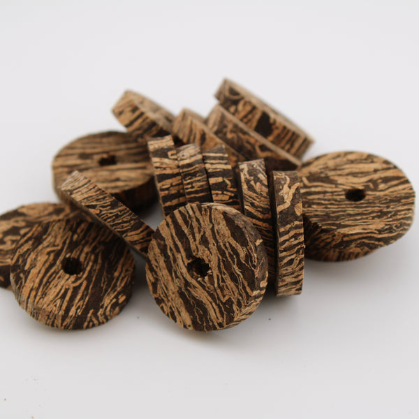 Black Thunder (dark) burl rings  1/4" by  CORKRINGS UNIPESSOAL