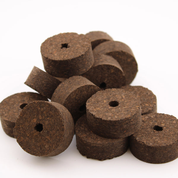 Burnt burl rings  1/2" by  CORKRINGS UNIPESSOAL