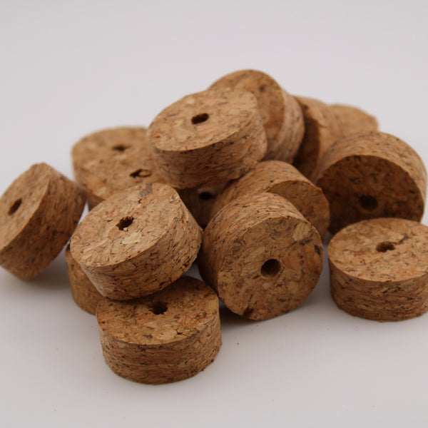 Natural burl rings  1/2" by  CORKRINGS UNIPESSOAL