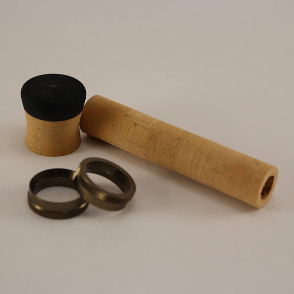 Slide band reel seat (cork insert) with mini-fighting butt