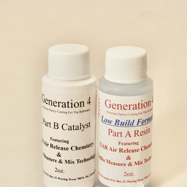 Generation 4 Lite (low build) Wrap Finish (4oz. kit)